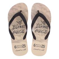 Chinelo Coca Cola Paper Masculino