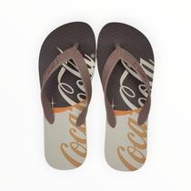 Chinelo Coca-Cola Shoes Basalt Masculino Adulto Ref. CC4885