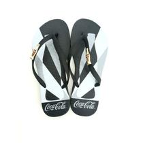 Chinelo Coca-Cola Shoes Boottle Shadow Feminino Adulto - Ref CC3671 - Tam 34/42
