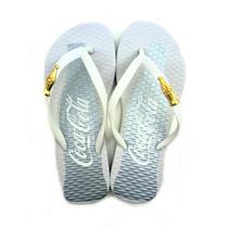 Chinelo Coca-Cola Shoes Botella Feminino Adulto - Ref CC4206 - Tam 34/42 Multicores