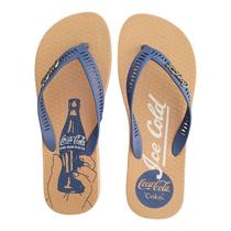 Chinelo Coca-Cola Shoes Bottle Cold Masculino Adulto Ref. CC4701