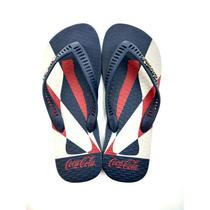 Chinelo Coca-Cola Shoes Bottle Shadow Masculino Adulto - Ref CC3683 - Tam 38/46 Multicores