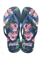 Chinelo Coca-Cola Shoes Colorful Garden Feminino Adulto - Ref CC3625 - Tam 34/42 Multicores Chinelo Coca-Cola Shoes Colorful Garden Feminino Adulto - Ref CC3625 - Tam 34/42 Multicores