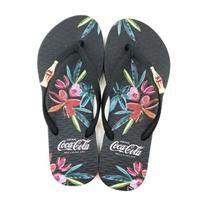 Chinelo Coca-Cola Shoes Darwin Feminino Adulto - Ref CC3676 - Tam 34/42