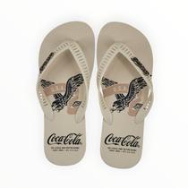 Chinelo Coca-Cola Shoes Eagle Band Masculino Adulto Ref. CC4880 Chinelo Coca-Cola Shoes Eagle Band Masculino Adulto Ref. CC4880