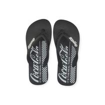 Chinelo Coca-Cola Shoes Grid Masculino Adulto Ref. CC4848