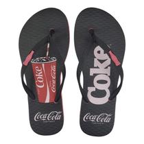 Chinelo Coca-Cola Shoes Ice Coke Feminino Adulto Ref. CC4678 Chinelo Coca-Cola Shoes Ice Coke Feminino Adulto Ref. CC4678