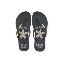 Chinelo Coca-Cola Shoes La Mer Feminino Adulto Ref. CC4822