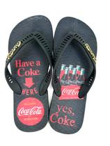 Chinelo Coca-Cola Shoes Larose Masculino Adulto - Ref CC4176 - Tam 36/44