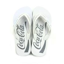 Chinelo Coca-Cola Shoes Lucky Masculino Adulto - Tam. 36/44 - Ref CC4177