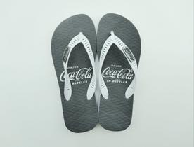 Chinelo Coca-Cola Shoes Masculino Adulto Cooler Ref CC3392