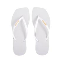 Chinelo Coca Cola Square Sandal II Feminino Branco
