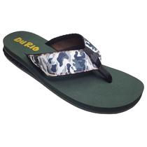 Chinelo Com Salto DuRio Air Camuflado Top Indicado Esporão e Fascite