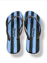 Chinelo com tramado sola e estampa lp - Chinelo com tramado sola e estampa lp -