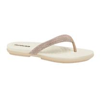 Chinelo Comfortflex Feminino Dedo Strass Glitter Conforto -