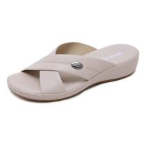 Chinelo Confortável Feminino com Elástico - Tamanho Grande