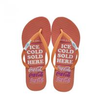 Chinelo Confortável Here Coca Cola Feminino CC4374