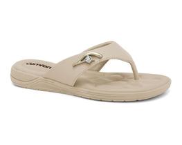 Chinelo Conforto Feminino Comfortflex ALMOND