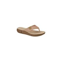 Chinelo Conforto Modare Bege Ortopédico Esporão 7142.106.21793.96783