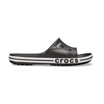 Chinelo crocs baya ii slide black/white