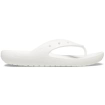 Chinelo crocs classic flip v10 white