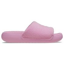 Chinelo crocs classic towel slide pink tweed