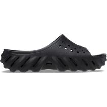 Chinelo crocs echo slide black