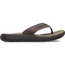 Chinelo crocs yukon vista ii lr flip espresso