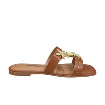 Chinelo Dakota Y9615 Conchas e Estrelas Douradas Conforto Chinelo Dakota Y9615 Conchas e Estrelas Douradas Conforto
