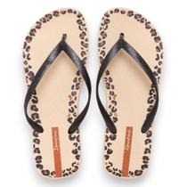 Chinelo Day Feminino Onça Confortável Ipanema