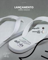 Chinelo de borracha Terapêutico Branco com tratamento de Magnetismo e Infravermelho Chinelo de borracha Terapêutico Branco com tratamento de Magnetismo e Infravermelho