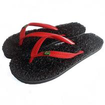 Chinelo de Capacho com Solado de Borracha, Tira Tradicional, Antiestresse, Ortopédico e Terapêutico Chinelo de Capacho com Solado de Borracha, Tira Tradicional, Antiestresse, Ortopédico e Terapêutico