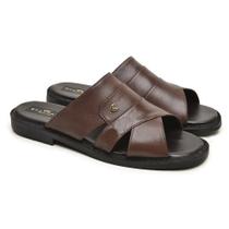 Chinelo de Couro Masculino Pelica Scarpazi 011