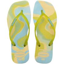 Chinelo de dedo adulto Havaianas Square Jelly