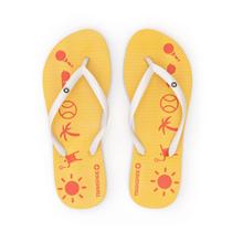 Chinelo De Dedo Beach Tennis Feminino Transpire Mais - Amarelo Chinelo De Dedo Beach Tennis Feminino Transpire Mais - Amarelo