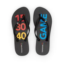 Chinelo De Dedo Beach Tennis Feminino Transpire Mais - Preto Game Chinelo De Dedo Beach Tennis Feminino Transpire Mais - Preto Game