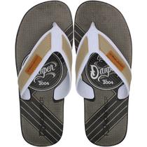 Chinelo de Dedo Danper Tiras Largas Estampado Masculino Chinelo de Dedo Danper Tiras Largas Estampado Masculino