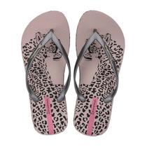 Chinelo de Dedo Estampa Animal Chic Feminina Ipanema Chinelo de Dedo Estampa Animal Chic Feminina Ipanema