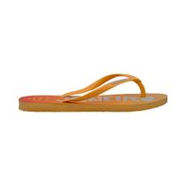 Chinelo de Dedo Feminino Amarelo Slim Postcard Havaianas