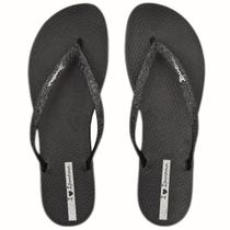 Chinelo de Dedo Feminino Casual Dia a Dia com Glitter Borracha Ipanema 26690