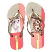 Chinelo de Dedo Feminino Dia a Dia Love Pets Ipanema