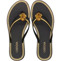 Chinelo De Dedo Grendha Irreverent Adorno De Pedra Feminino