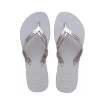 Chinelo De Dedo Havaianas Elegance Tiras Lisas Feminino Adulto Original