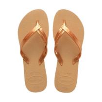 Chinelo De Dedo Havaianas Elegance Tiras Lisas Feminino Adulto Original