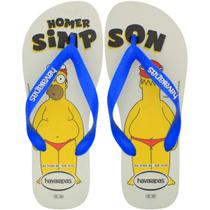 Chinelo de Dedo Havaianas Simpsons Masculino Chinelo de Dedo Havaianas Simpsons Masculino