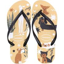 Chinelo de Dedo Havaianas Slim Pets Feminino Chinelo de Dedo Havaianas Slim Pets Feminino