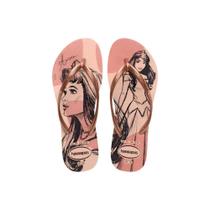 Chinelo De Dedo Havaianas Slim Princesas Da Disney Feminino Tiras Finas Confortavel Adulto Original