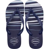 Chinelo de Dedo Havaianas Top Basic Tiras Relevo Masculino Chinelo de Dedo Havaianas Top Basic Tiras Relevo Masculino