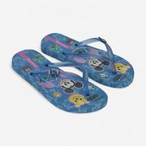 Chinelo De Dedo Infantil Disney Joy Stitch Ipanema Azul