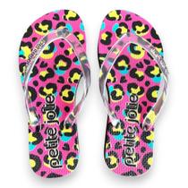 Chinelo de Dedo Infantil Estampado Conforto Petite Jolie